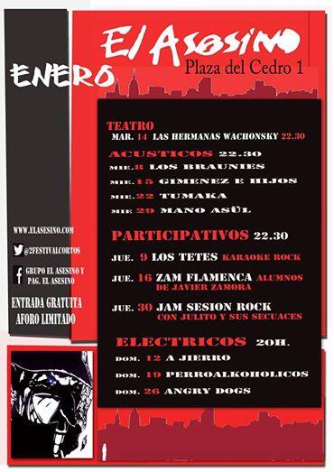 Wuachosky's tweet photo. el proximo 14 de enero @Wuachosky en @pubelasesino a las 22:30h escrita y dirigida por @PedroReyesKings http://t.co/72sZsufttx