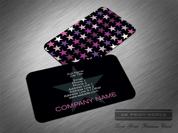 AWPrintWorks's tweet image. Step 1 for being a STAR in the new year? Get awesome #BusinessCards from awprintworks.com!