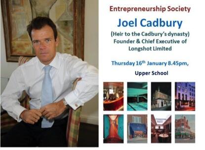 Our meetings for the Lent Half kick off on the 16th Jan with Joel Cadbury - all blocks welcome!