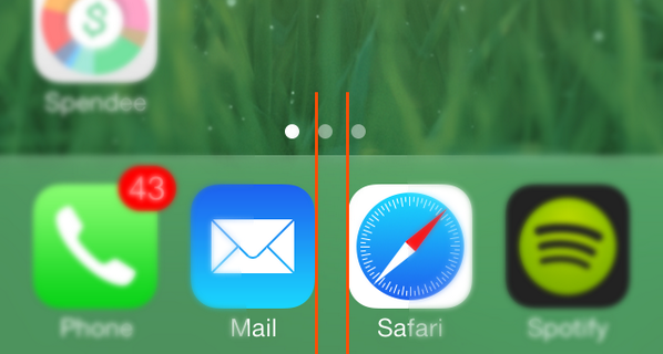 movingbrands's tweet photo. Now you'll never be able to look at your home screen without noticing it (sorry) – http://t.co/pMZ17NGIdO