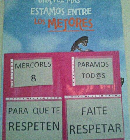 ComiteAtentoCor's tweet photo. Atento e Extel en folga maña mèrcores.Fart@s de presións,reduccións e acoso!! Concentracións diante dos centros (4/5) http://t.co/wDP6nWGBsZ