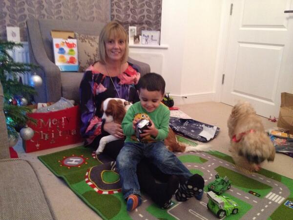 DebbieKittle's tweet photo. Ted likes his mini car toy! http://t.co/SW3UVWOxOI