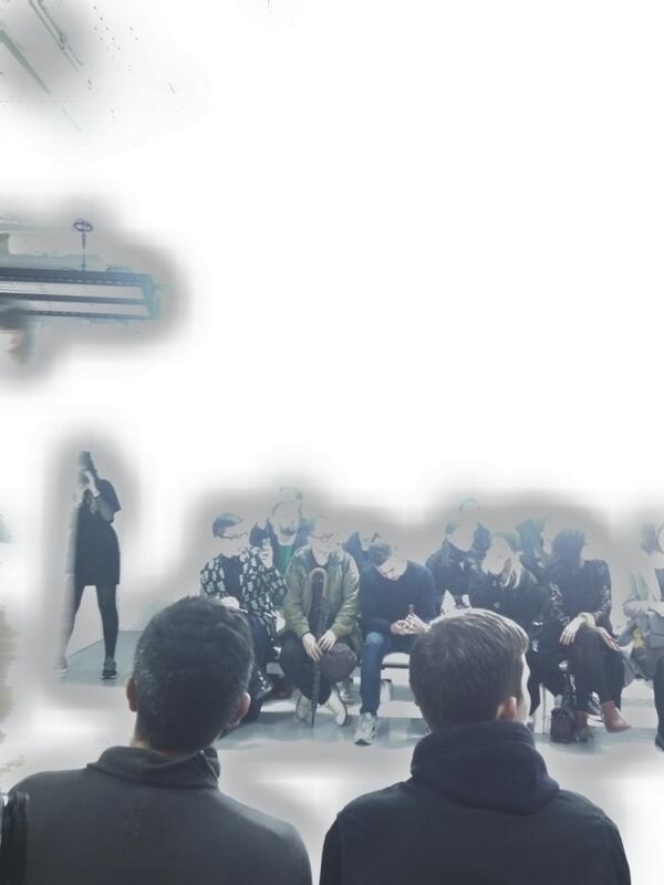 Best photo I managed to get <a href="/kaykwokfashion/">KWK by KAY KWOK</a>. Those lights were mad. Great show. #Kaykwok #glitter