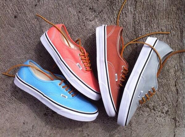 Vans authentic brushed twill spring edition available at our online store