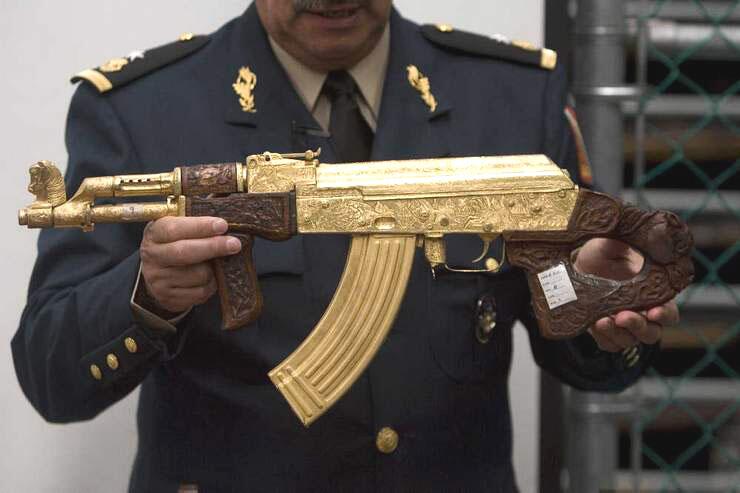 gold ak 47 cartel