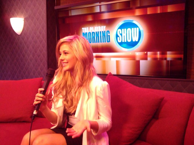 On the @PBMorningShow with Kevin and Andrea talking about one of my favorite body parts... Boobies! 
@PlayboyRadio