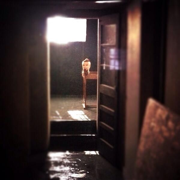 FOLROCK's tweet photo. The other day, while mixing at @VillainPlace we encountered the floating head. #haunted http://t.co/tYxnuV9mtz