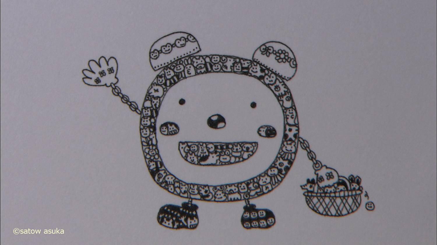 佐藤明日香　ボールペン画　「un ballon-2」 超繊細!! ボールペン画アート佐藤明日香の絵で2014年を振り返る
