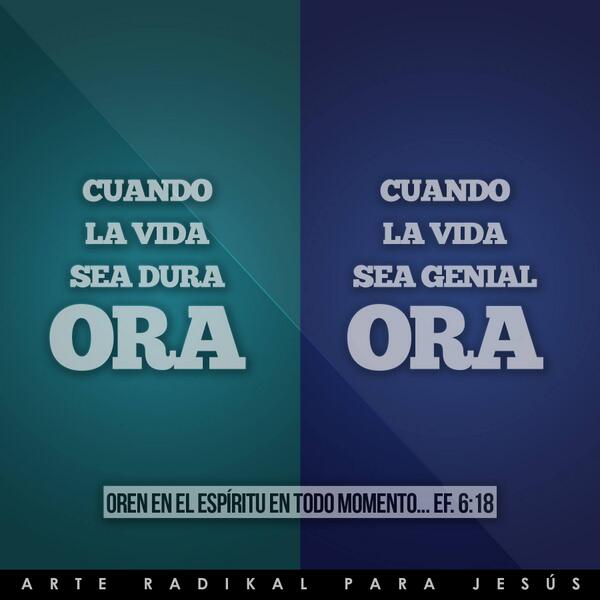 MCTVoficial's tweet photo. Efesios 6:18 http://t.co/mwan4fBeY7
