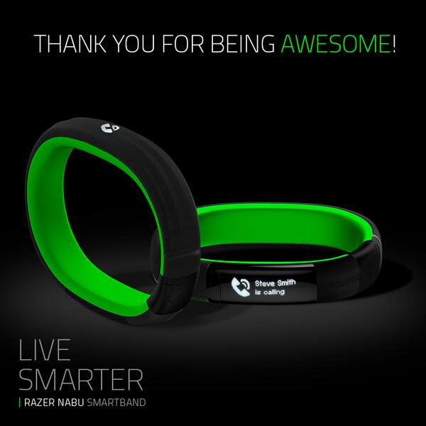 Razer's tweet image. We’re celebrating our win at CES with the awesome community. Check it out: rzr.to/aAbVM