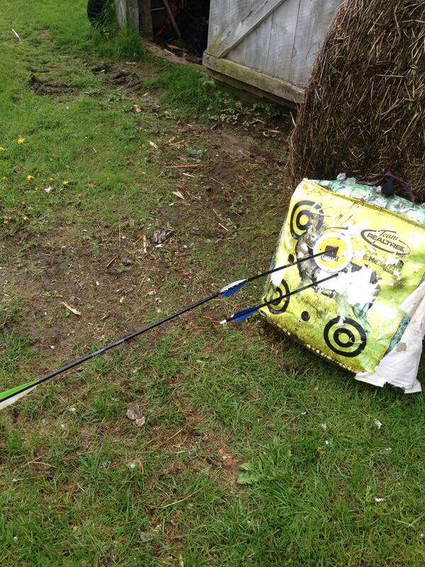 ztcress's tweet photo. Picture of the first Robbin hooded arrow I ever got RT if you have ever done this http://t.co/8OS8EvNZYF