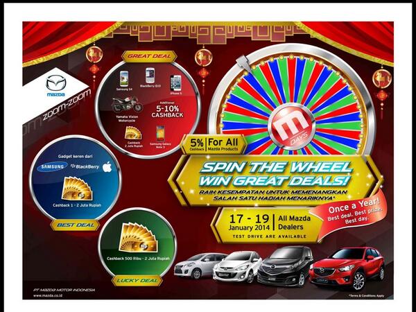 zoomzoomlovers gifts from our Days .. MDAYs promo for further info ctc 08174807532/ 02199541696