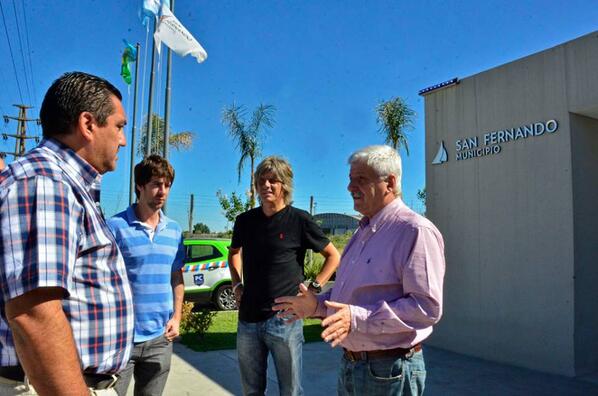 JuanFAndreotti's tweet photo. Se anuncio construcción de la nueva posta policial N°6 en Av. Avellaneda y Acceso. http://t.co/CnpTcdTCCL