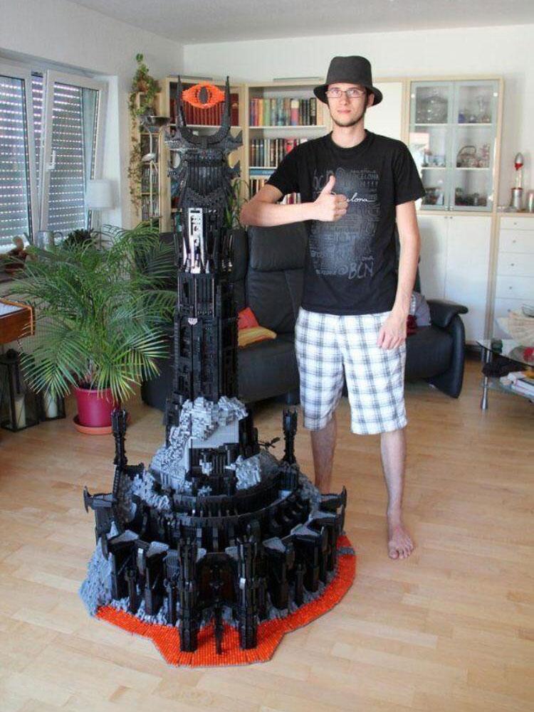 Sauron's tower lego sale