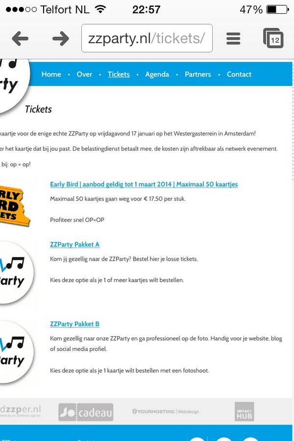 ReinoutDorgelo's tweet photo. Beetje verwarring over de datum@van t feestje #zzpparty @ikbenzzper @ikwordzzper 17jan of 11 april ?? http://t.co/tFpttznqVr