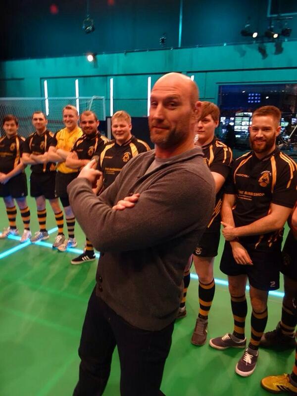 chinehamRFC's tweet photo. @dallaglio8 not sure if this counts as a selfie ? #rugby #btsport http://t.co/dng8TFDp8B