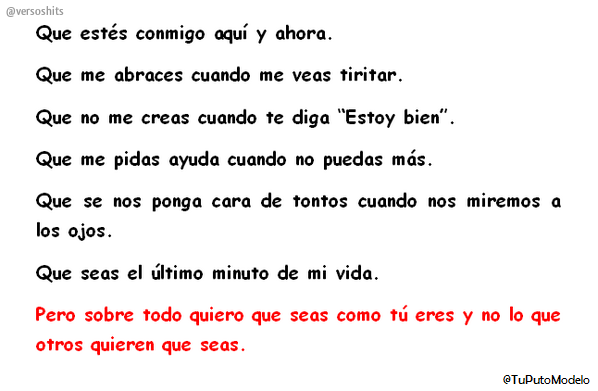versoshits's tweet photo. Quiero que.. http://t.co/AHpzZegePk