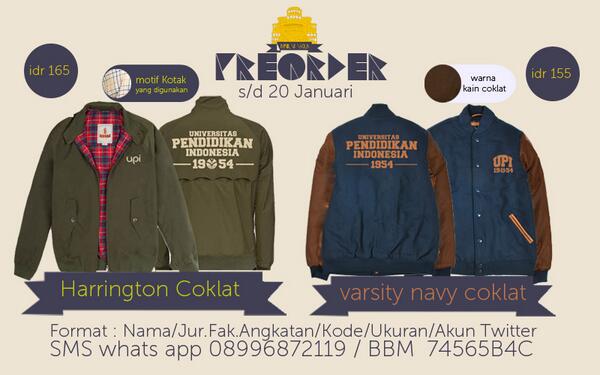 Mimin <a href="/UKMSILATUPI/">UKM PENCAK SILAT UPI</a>  ikut promo / PO Jaket UPI / Minat follow dan cek gambar Nuhun :)