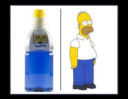 SonParecidos's tweet photo. Homer Simpson y Solan de cabras http://t.co/dTBfUBlQTm