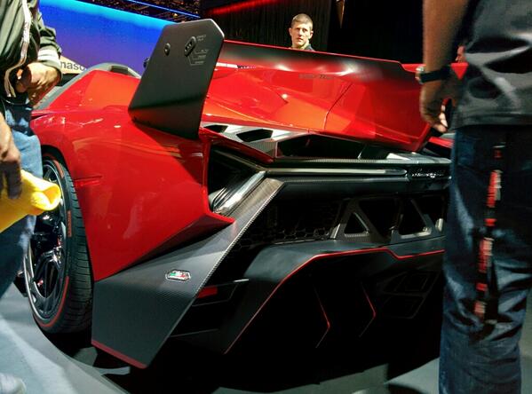 MKBHD's tweet photo. How many million dollars of car did I just touch? #Venemo http://t.co/rxXrRix0Zw