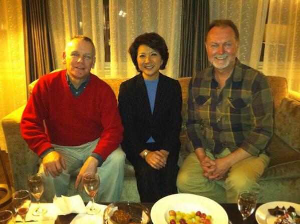 LoriMatsukawa's tweet photo. Let's hear it for #markfunk and #greglarson #Stanford '78! #Alexis http://t.co/sZEFHGx0hB