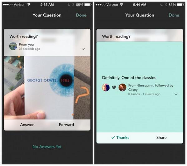 Twitter Co-Founder Biz Stone Launches Q&amp;A Social Networking App   on.mash.to/1lzKCoG