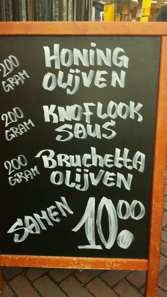 Aanbieding van deze week !!!!! Morgen markt Meppel en Zwolle.