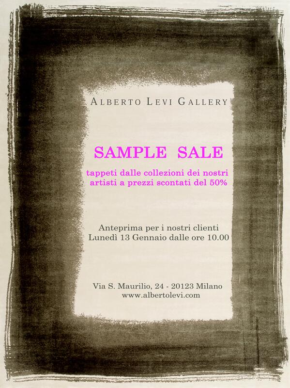 levigallery's tweet photo. SAMPLE SALE
artist designed rugs at 50% off
Preview Monday January 13 from 10 am
albertolevi,com http://t.co/D5bSVXuah0
