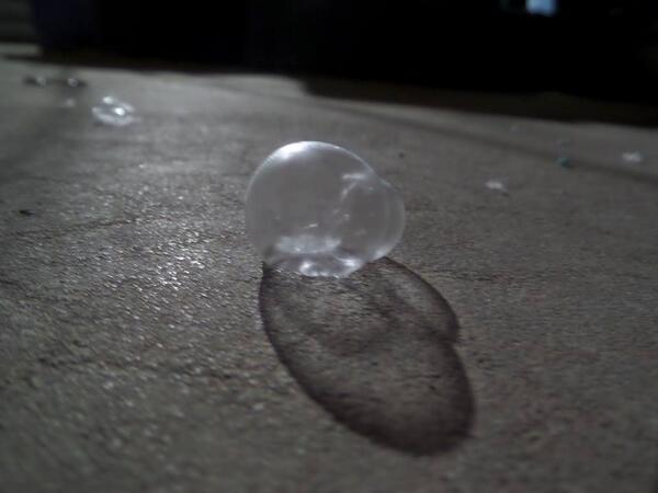 mrsmarohn's tweet image. #todaycold My daughter and I blew bubbles so we could watch them freeze.  She then stomped them all.