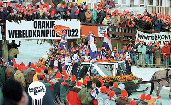 Stel dat we in 2022 wereldkampioen worden...
#wk2022 #qatar