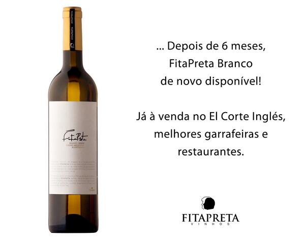 #fitapreta #white #wine #2013 is finally out.
#Portugal #alentejo fitapreta.com
