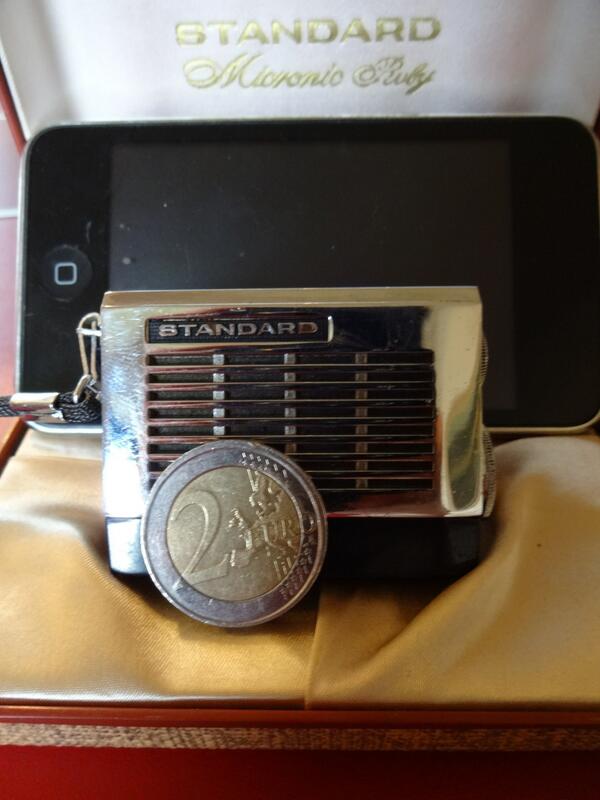 thetimchannel's tweet image. Micronic Ruby, Standard Radio Model SRH-438.  My first personal portable electronic product. 1965. #timtech Enjoy.