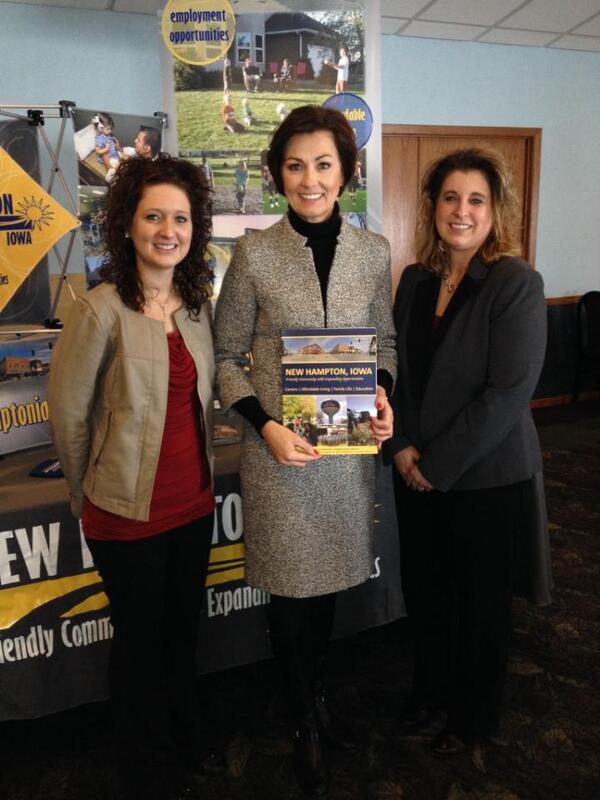 NHEconomicDev's tweet photo. Thank you to Lieutenant Governor of Iowa, @KimReynoldsIA for being our guest speaker at our IDC Annual Meeting! http://t.co/iAgJwaTguL