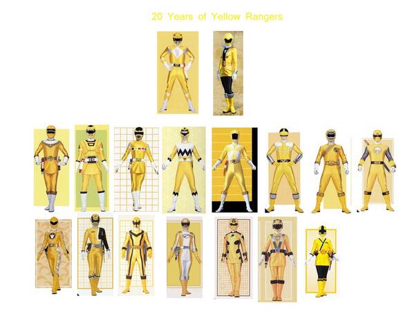 Everyone loves the Yellow ranger… am I right?
