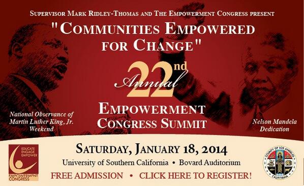 LACountyRRCC's tweet image. Get empowered &amp;amp; learn about civic engagement @EmpowerCongress Summit! empowermentcongress.org #ECSummit @MRTempower