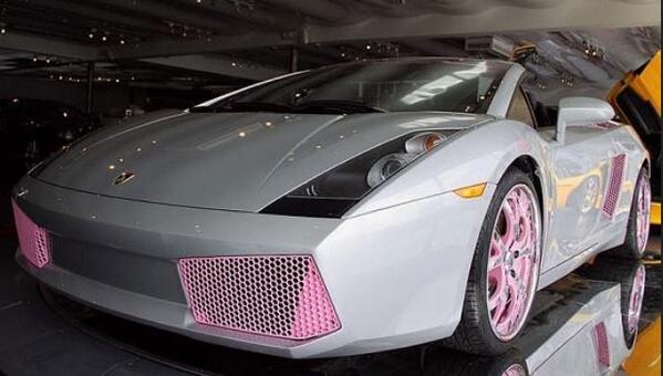 _CarSuccess_'s tweet image. For the ladies 💁 custom Lamborghini Gallardo #PrettyAndPink