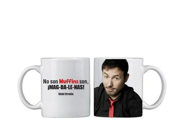 Mistetazas's tweet photo. Taza @InakiUrrutia  #Muffinsnomagdalenas Info para conseguirla en http://t.co/VbbqyGCSWw@gmail.com http://t.co/UAmhtIqeei