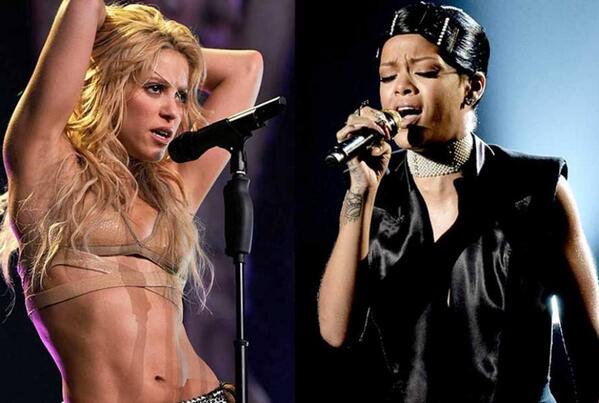 ZicaMixTV's tweet photo. A @shakira vai lançar música com a @rihanna, e a caribenha só falou coisa boa da Shaki, disse que ela é uma fofa! http://t.co/zC56g8Fkvv