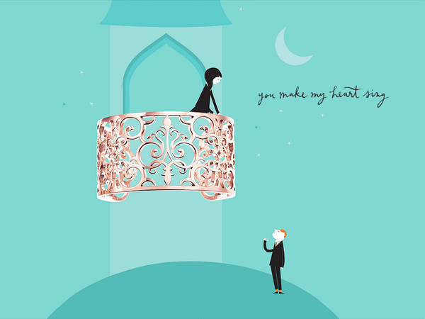 TiffanyAndCo's tweet photo. Romeo, wherefore art thou? #TiffanyValentine http://t.co/qP2MaCyTFr