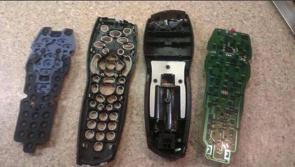 FootballFunnys's tweet photo. Man Utd fans around the country have been destroying their season tickets. http://t.co/h7OfcG0ISL