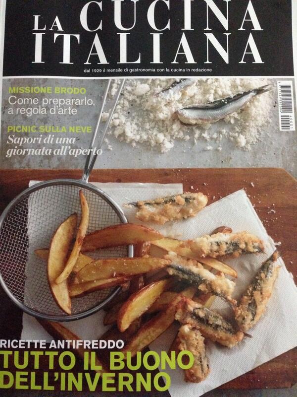 onid79's tweet photo. . @Cucina_Italiana ... Appena preso ... Buona lettura e ... Buon Appetito!!! http://t.co/CMlgi8SVy3