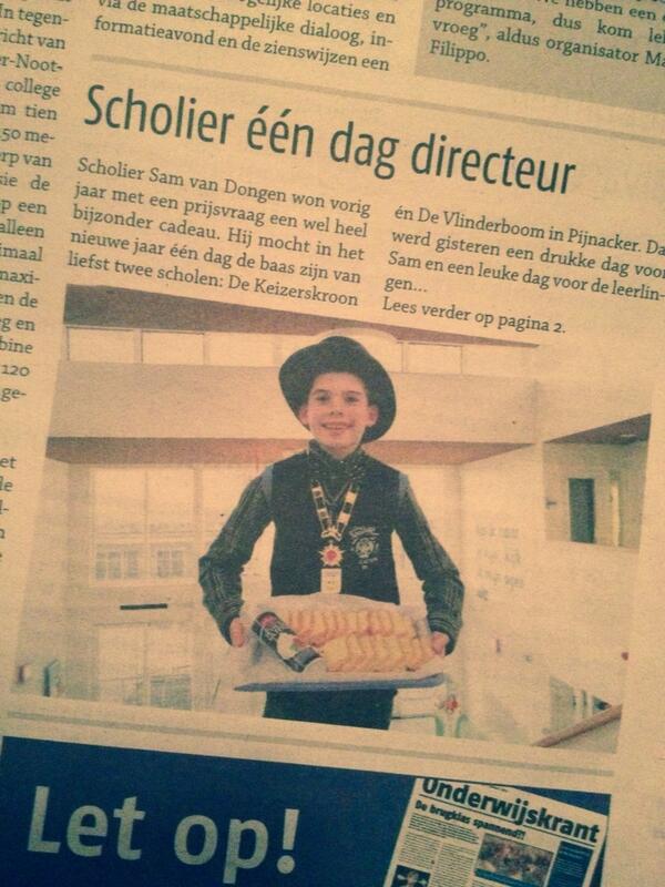 Leuke voor pagina van de Telstar <a href="/Keizerskroonbs/">De Keizerskroon</a> <a href="/CBSVlinderboom/">Vlinderboom</a>