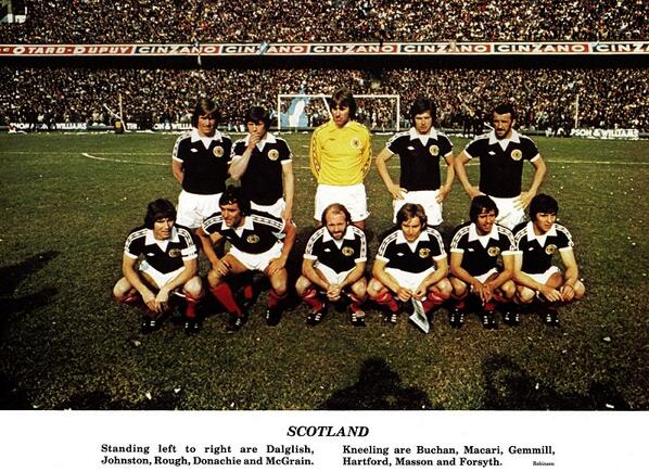 A Football Archive* on Twitter: "Scotland XI for the friendly v ...