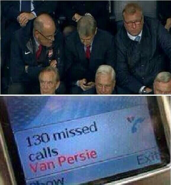 PatrikBrenning's tweet image. (Don't kill the messenger...) #Wenger #vanPersie