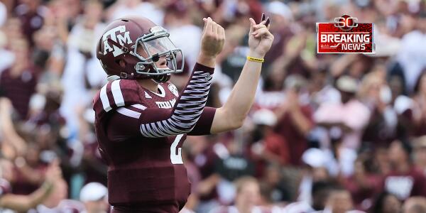 SportsCenter's tweet photo. BREAKING: Johnny Manziel will enter the NFL draft. (via ESPN &amp; @NFLNetwork) http://t.co/f5ebL0VTx8