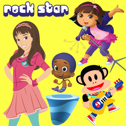 nickjr's tweet photo. We're rocking out to our favorite music all month long on Nick Jr.! http://t.co/HKP6mCdAuN http://t.co/tzksHpSubI