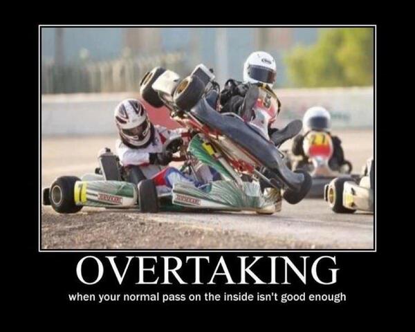 Overtaking!