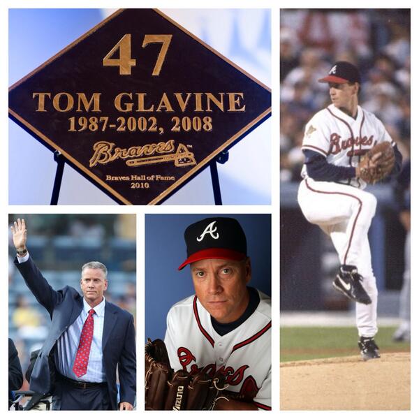Atlanta Braves on X: Congratulations to Tom Glavine for being