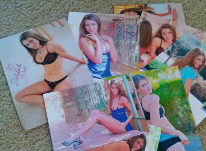 Off to the post office to send these signed photos back to Germany where they came from! I love my fans<a href="/tag/thongthursday"class="tags"><span>#thongthursday</span></a>