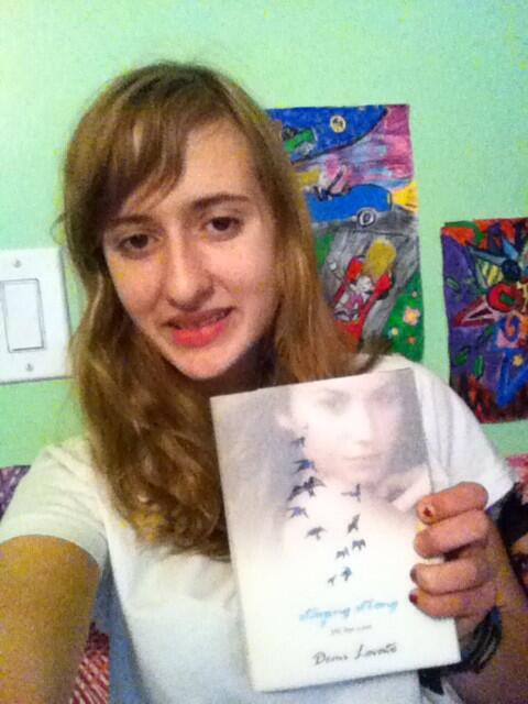 RoseLebeau's tweet photo. @ddlovato  thank you so much for this wonderful piece of art you gave all of us. This help me every day. Love you :) http://t.co/AIqAwBbvMm
